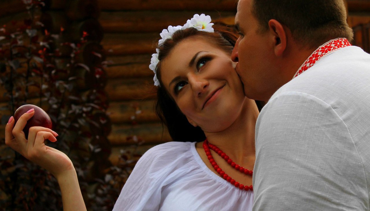 Белорусская свадьба в национальном стиле.